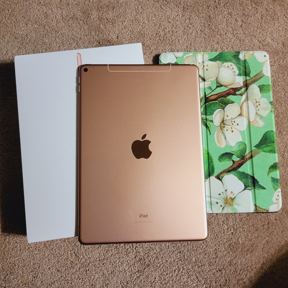 Apple iPad Air 10.5-Inch Wi-Fi + Cellular 256GB Gold 3rd generation  A2153 2019